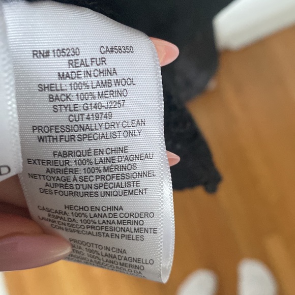 Joie black cardigan sweater/jacket made from Merino wool - Picture 3 of 4